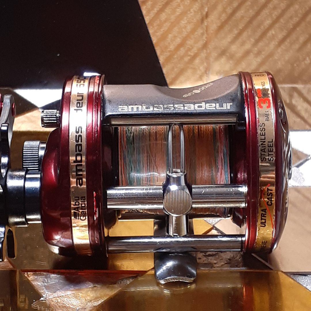 アブガルシア ABUアンバサダー 6500C3 2SPEED 両軸リール 美品