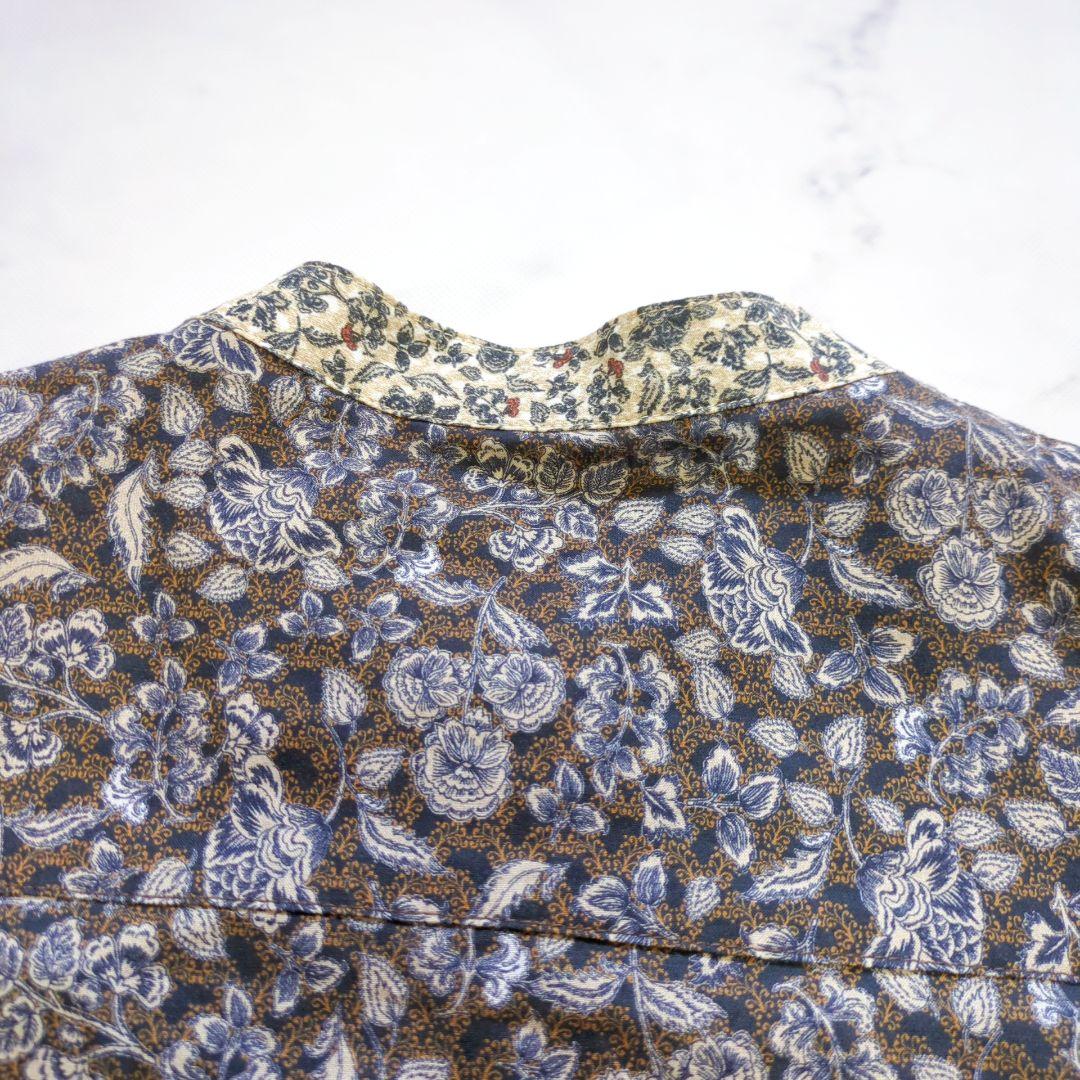 北欧暮らしの道具店 花柄 総柄 ロング 大人のための柄ワンピース コットン