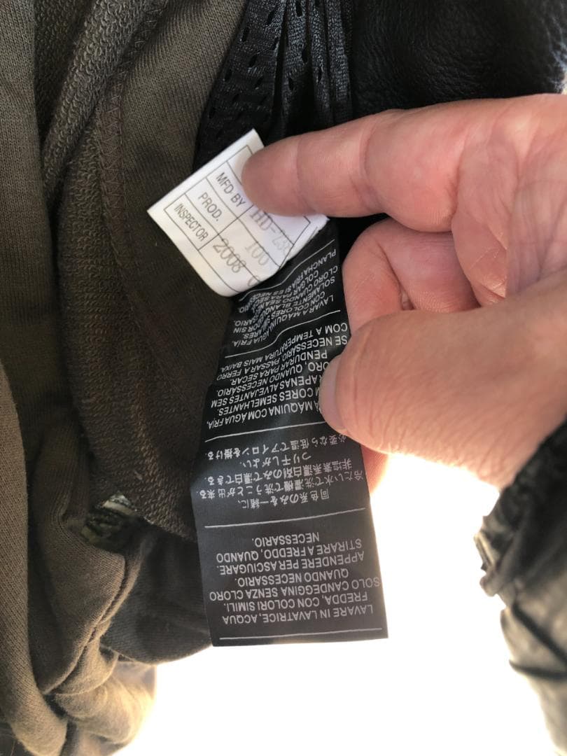 新品 Harley-Davidsonフード付きライダースレザージャケット M