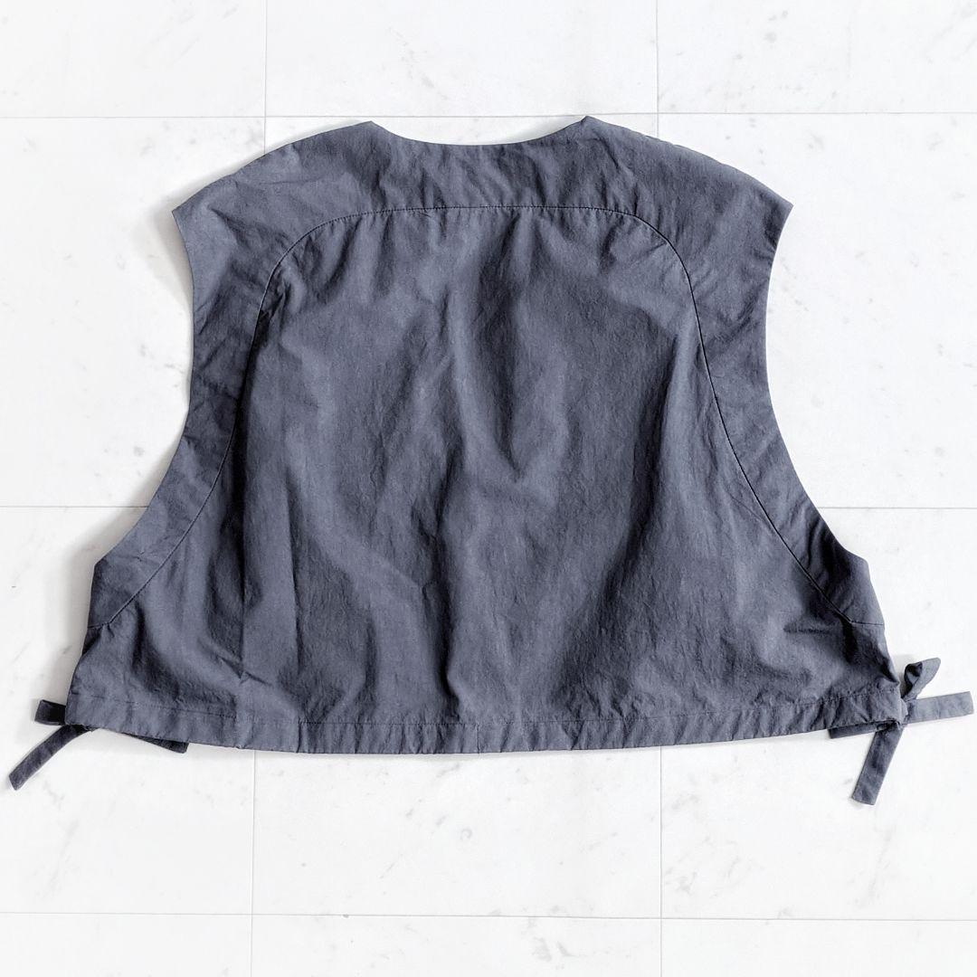 24SS✨ヒューマンウーマン コットンワッシャー2WAYジレセットワンピース