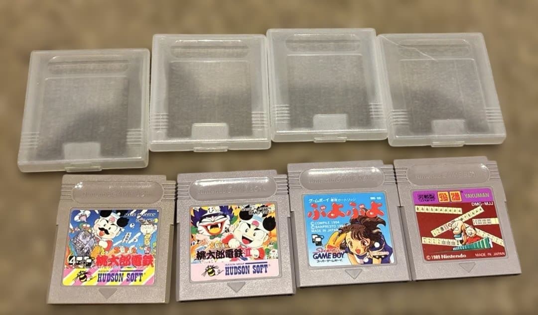 【訳あり】Nintendo ゲームボーイ本体　ソフト4個セット