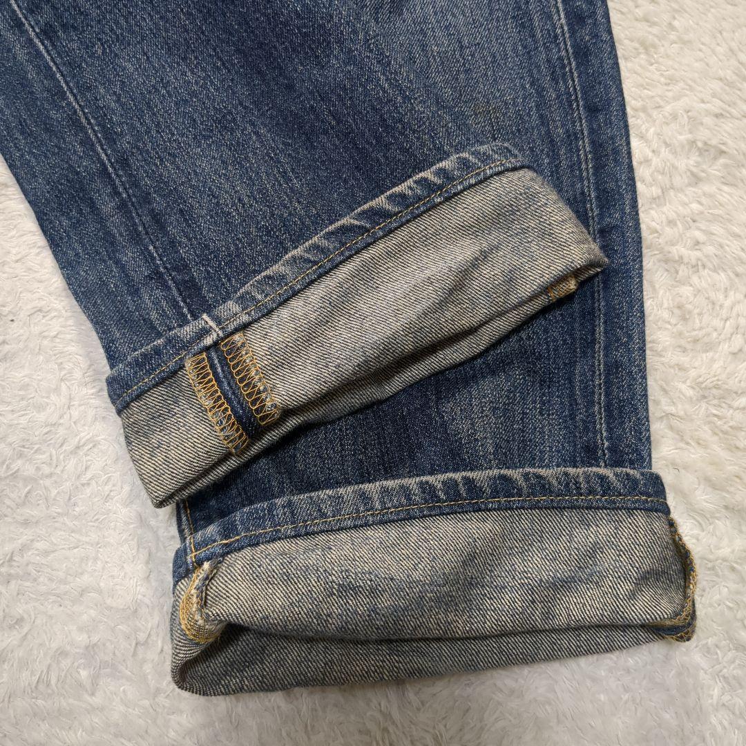 ✨キムタク！濃紺！w30✨LEVI'S 501 08501フィリピン製 鬼ヒゲ