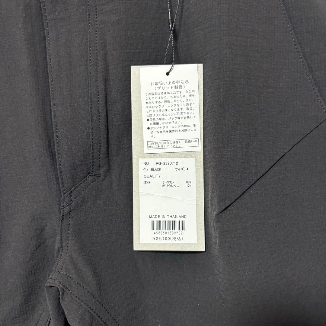 新品 ラッセルノ ゴルフ ストレッチ カーゴ ロングパンツ ブラック M 4