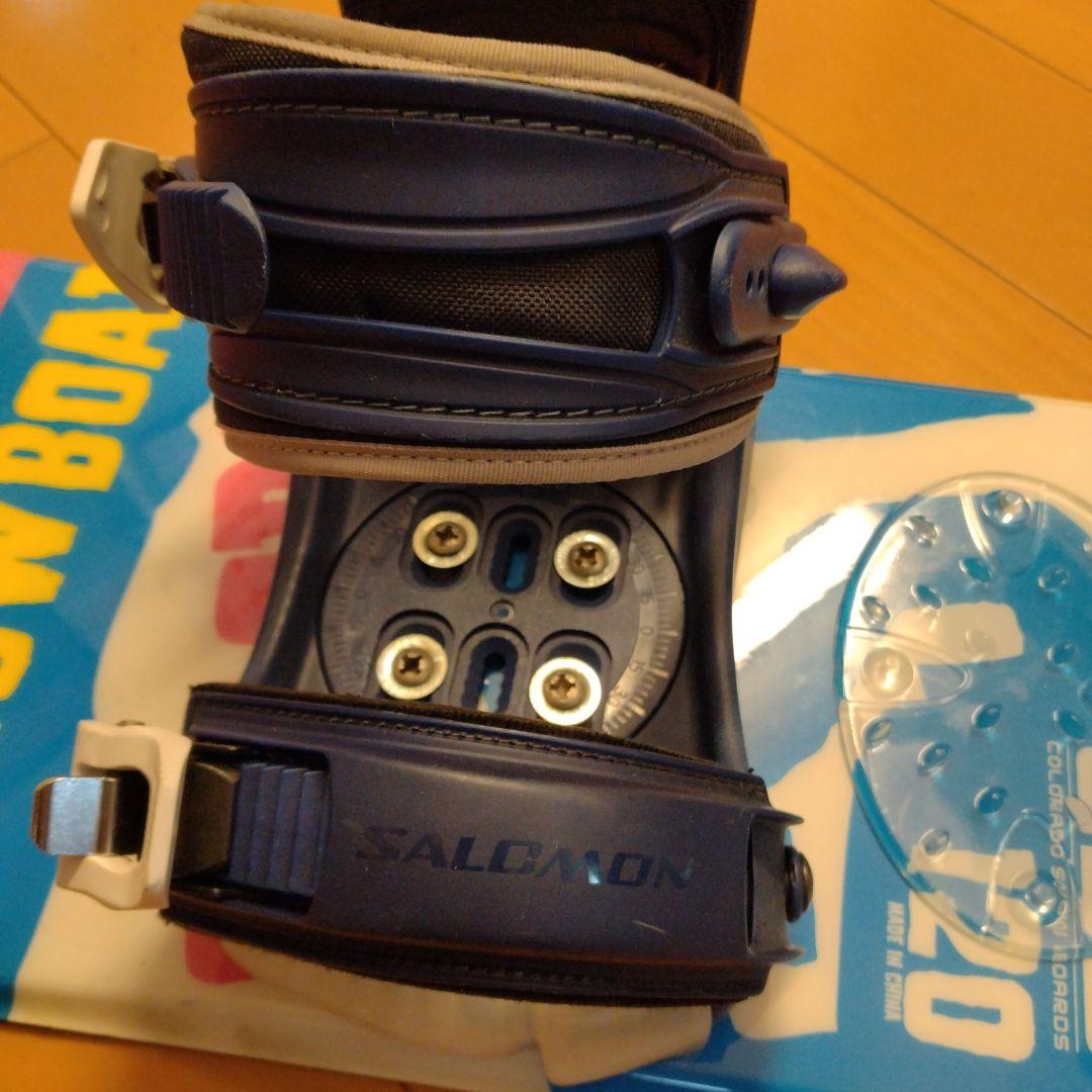 CSB ジュニア スノーボードセット 120 サロモン ビンディング付き キッズ