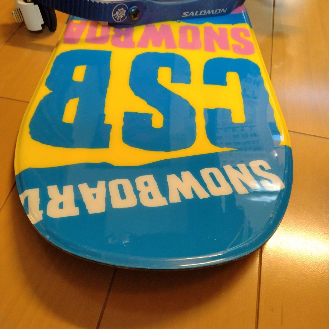 CSB ジュニア スノーボードセット 120 サロモン ビンディング付き キッズ
