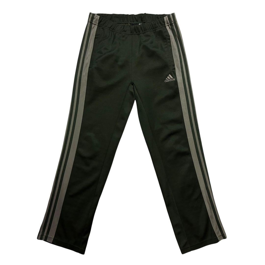 Adidas ジャージ セットアップ M カーキ グレー 上下 オリーブ