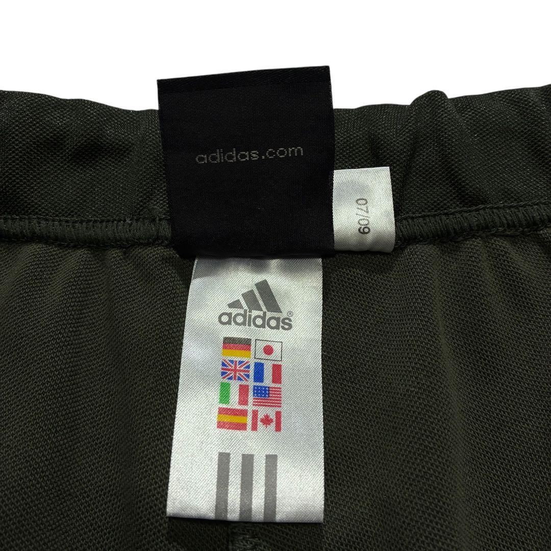 Adidas ジャージ セットアップ M カーキ グレー 上下 オリーブ