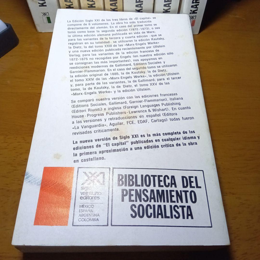 EL CAPITAL カール・マルクス　スペイン語版　資本論〔全３巻８分冊揃〕