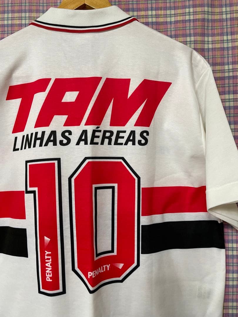 ブラジル製サンパウロFC◼️90sビンテージ・サッカー・ゲーム・シャツ