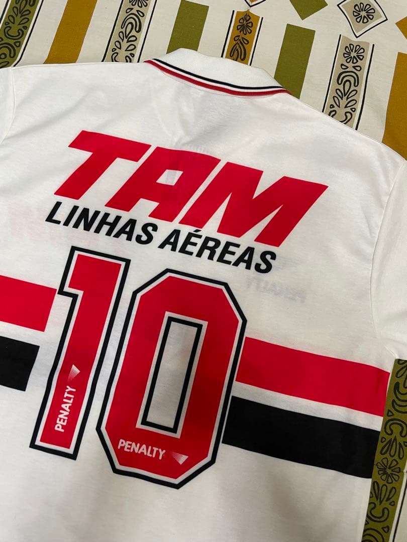 ブラジル製サンパウロFC◼️90sビンテージ・サッカー・ゲーム・シャツ