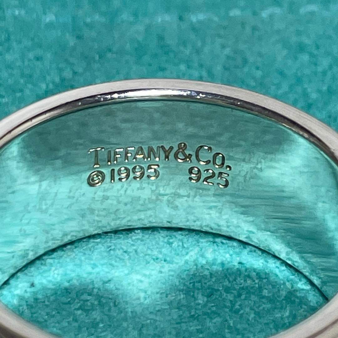 TIFFANY&Co.ティファニー　グルーブドリング　18号 メンズ/レディース