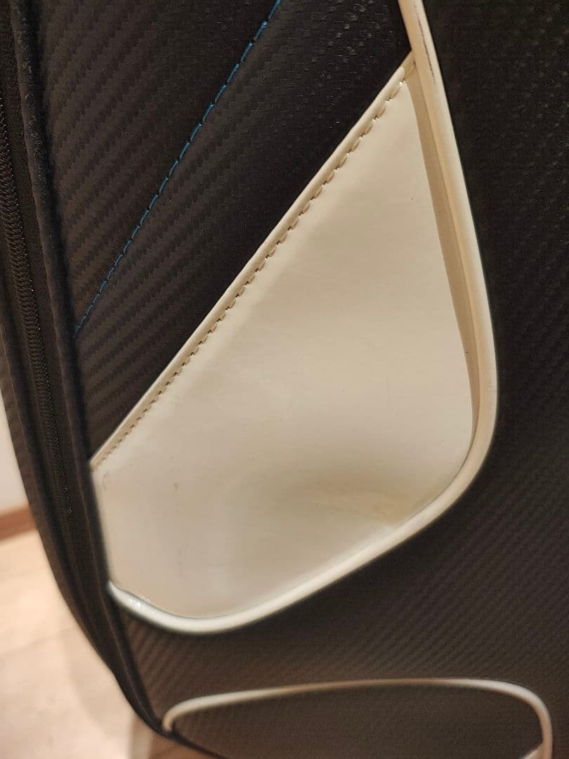 【値下げ】Munsingwear キャディバッグ 青/白