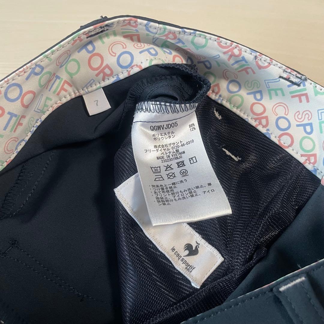 ルコック◇新品ゴルフパンツ◇S 7号◇紺ネイビー◇ルコックスポルティフレディース