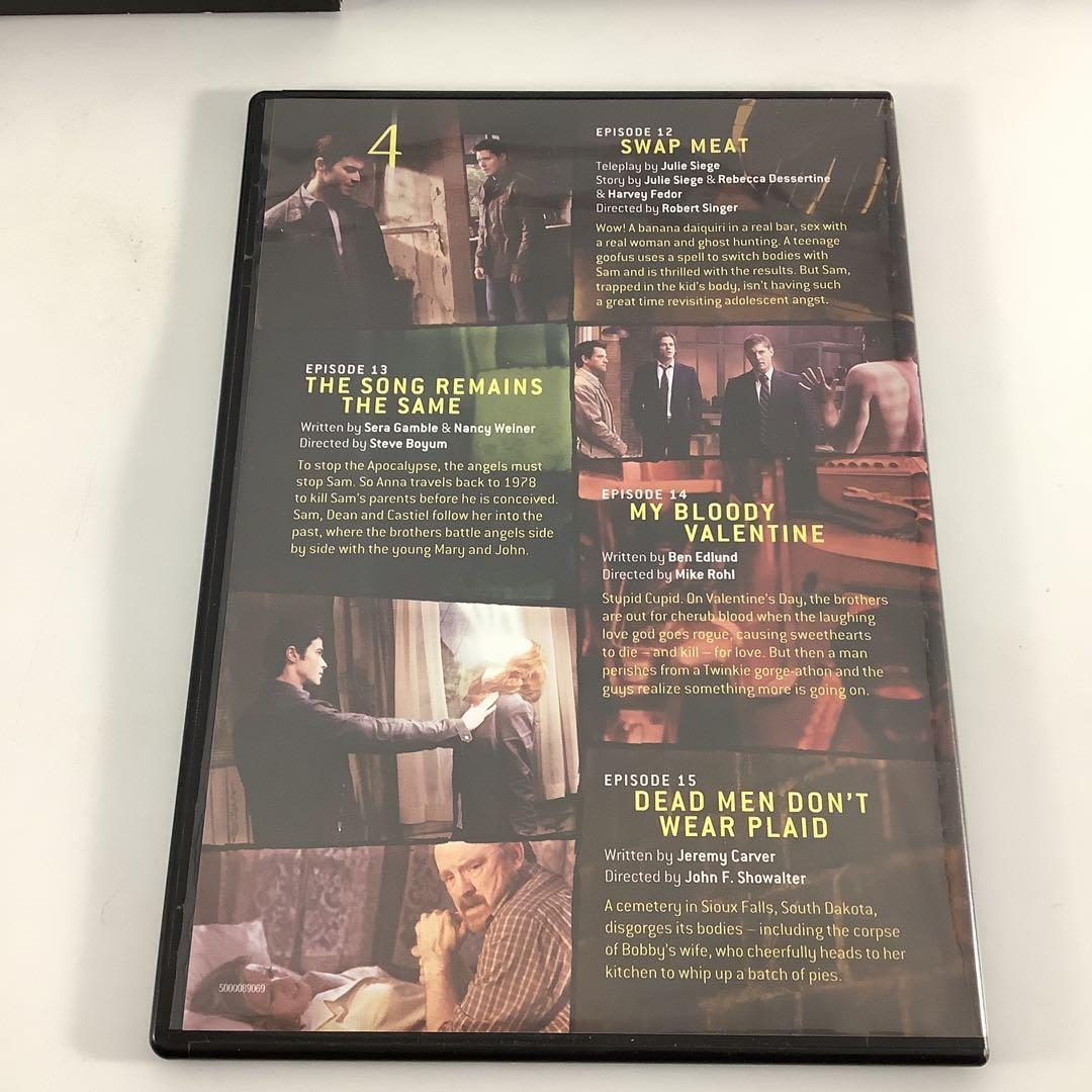 海外版DVD　スーパーナチュラル 第5シーズン　　　　　　　　　　3FDS