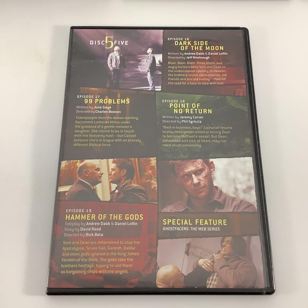 海外版DVD　スーパーナチュラル 第5シーズン　　　　　　　　　　3FDS