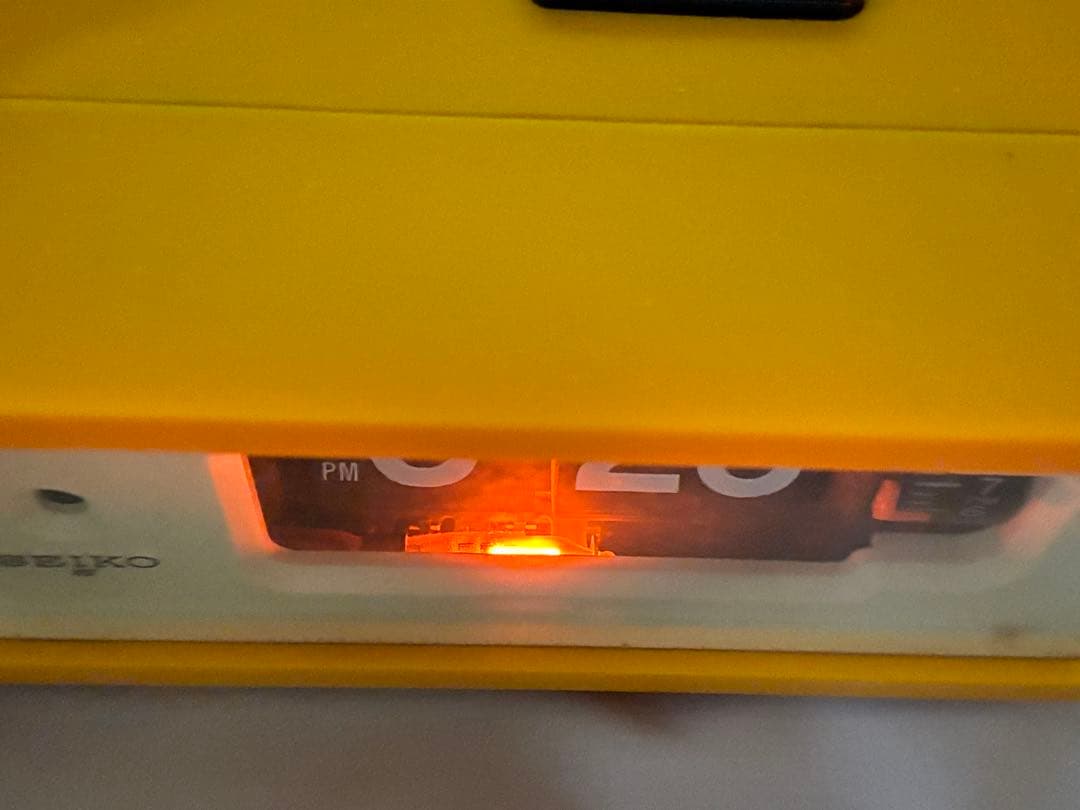 昭和レトロ SEIKO パタパタ時計 稼働品