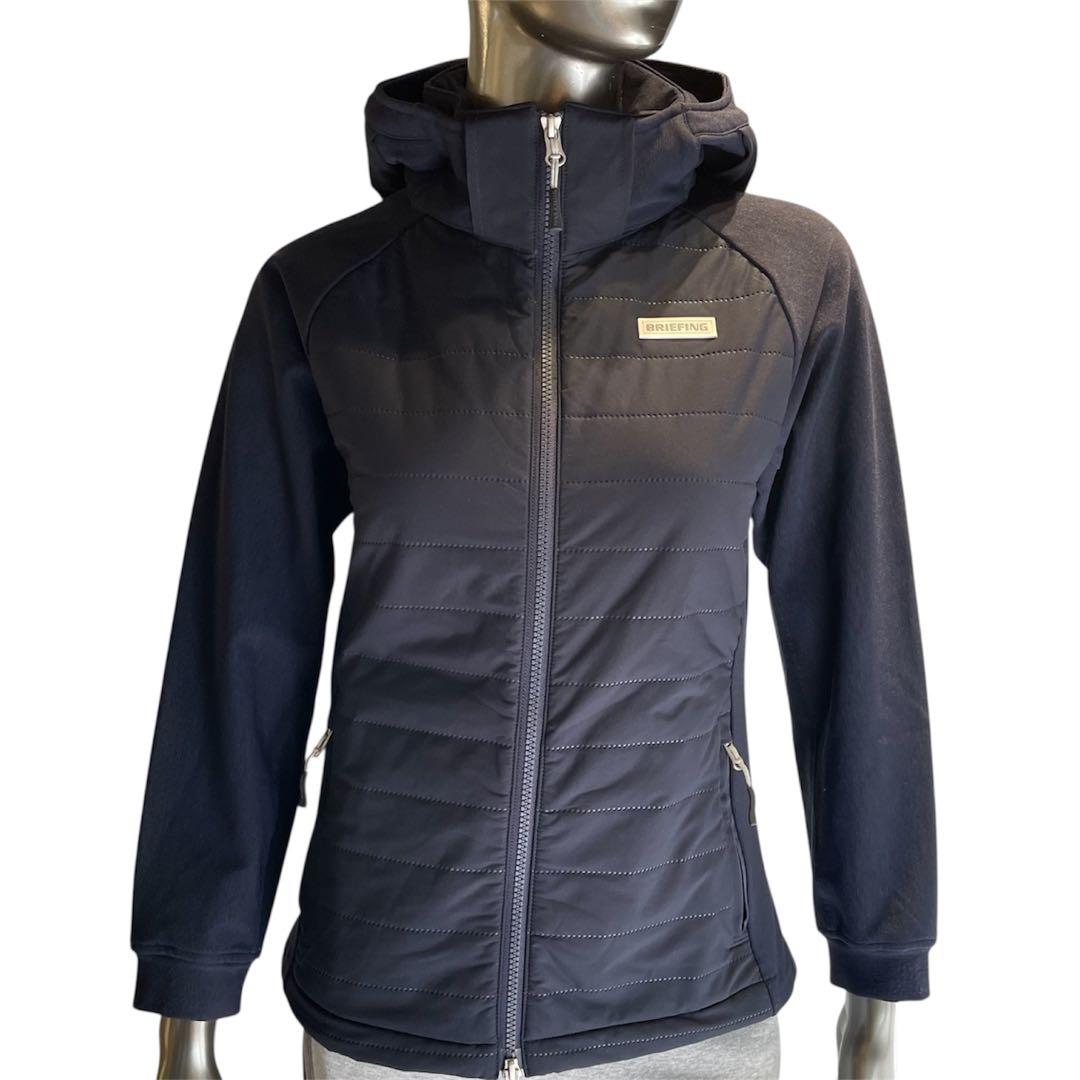 BRIEFING ブリーフィング ウィメンズ ブルゾン ジャケット ネイビー M