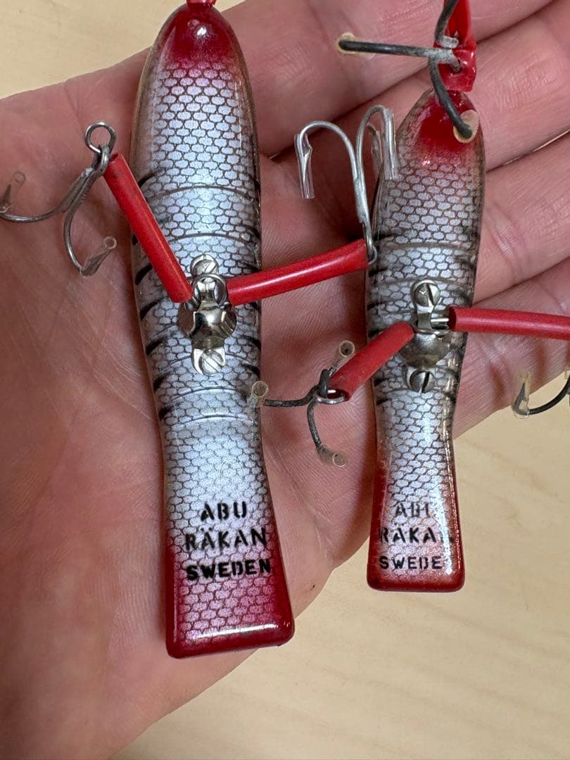 オールドABU ラーケン全色全サイズ8個セット　激レア