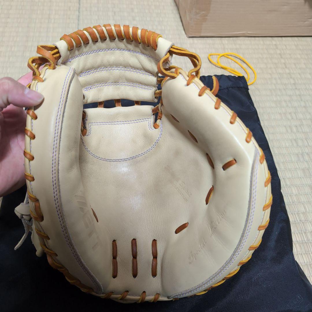 最高級品！ZETTプロステイタスＳＥ硬式キャッチャーミット