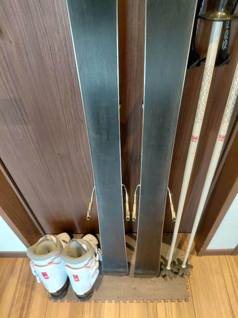 【お得❗送料込み】SWALLOW 学生/大人用 スキーセット メンテ・WAX済✔