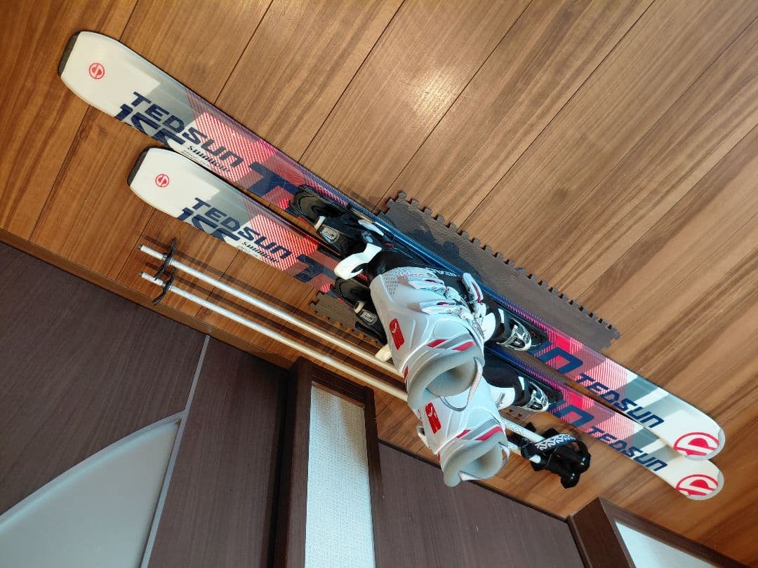 【お得❗送料込み】SWALLOW 学生/大人用 スキーセット メンテ・WAX済✔