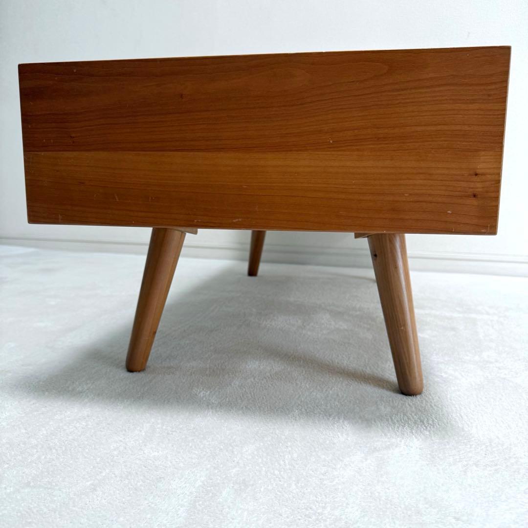 ウニコ　ガラステーブル ECCO センターテーブル　北欧スタイル　廃盤　W100