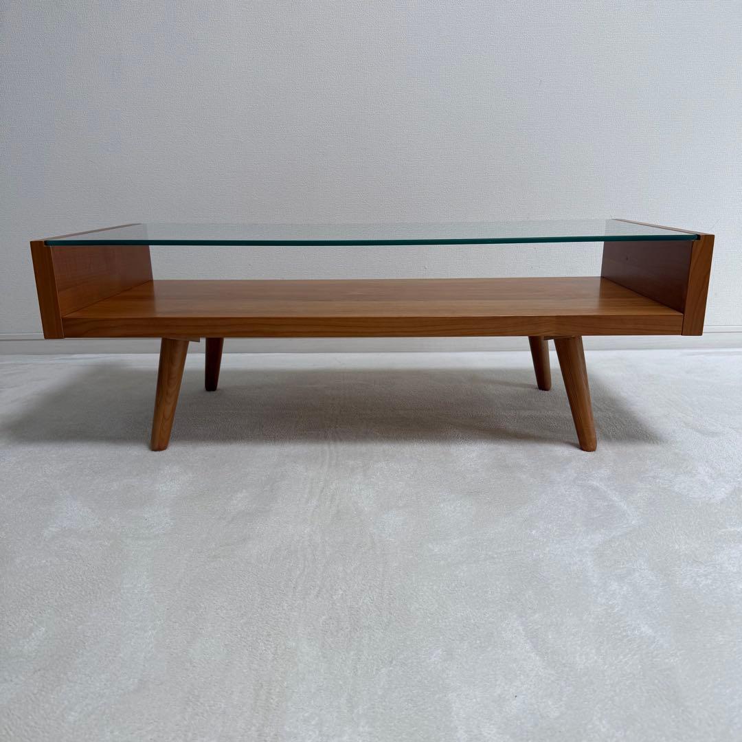 ウニコ　ガラステーブル ECCO センターテーブル　北欧スタイル　廃盤　W100