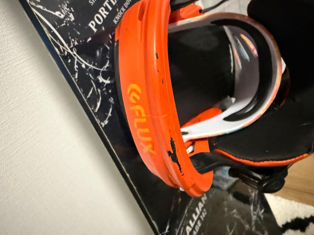 値下げALLIAN DAMAGE 142 fluxビンディング　ケースセット