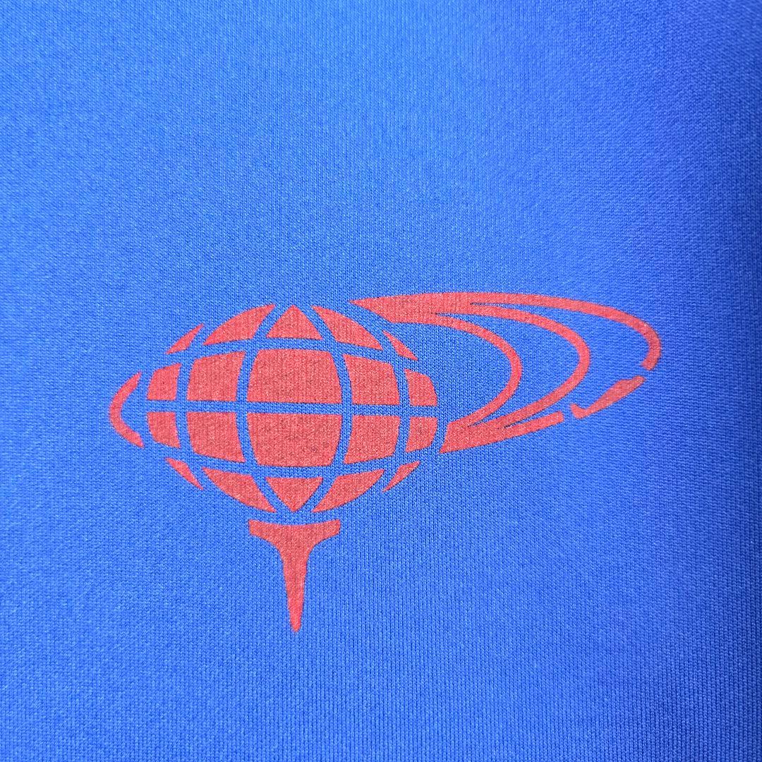 美品 BEAMSGOLF タートルネック ストレッチ スニード サイズS ブルー