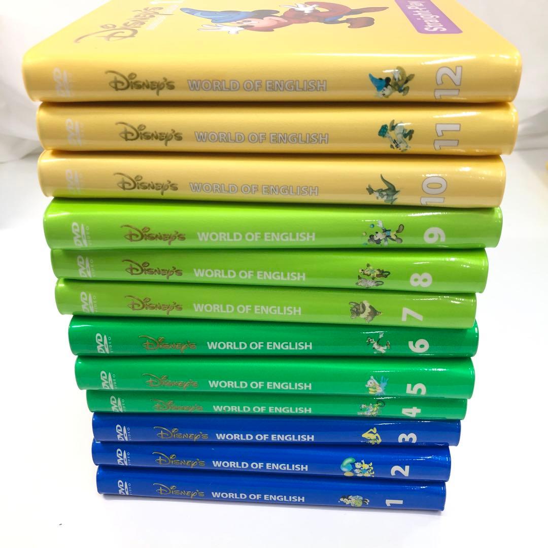 Disney's WORLD OF ENGLISH DWE DVD 36本セット