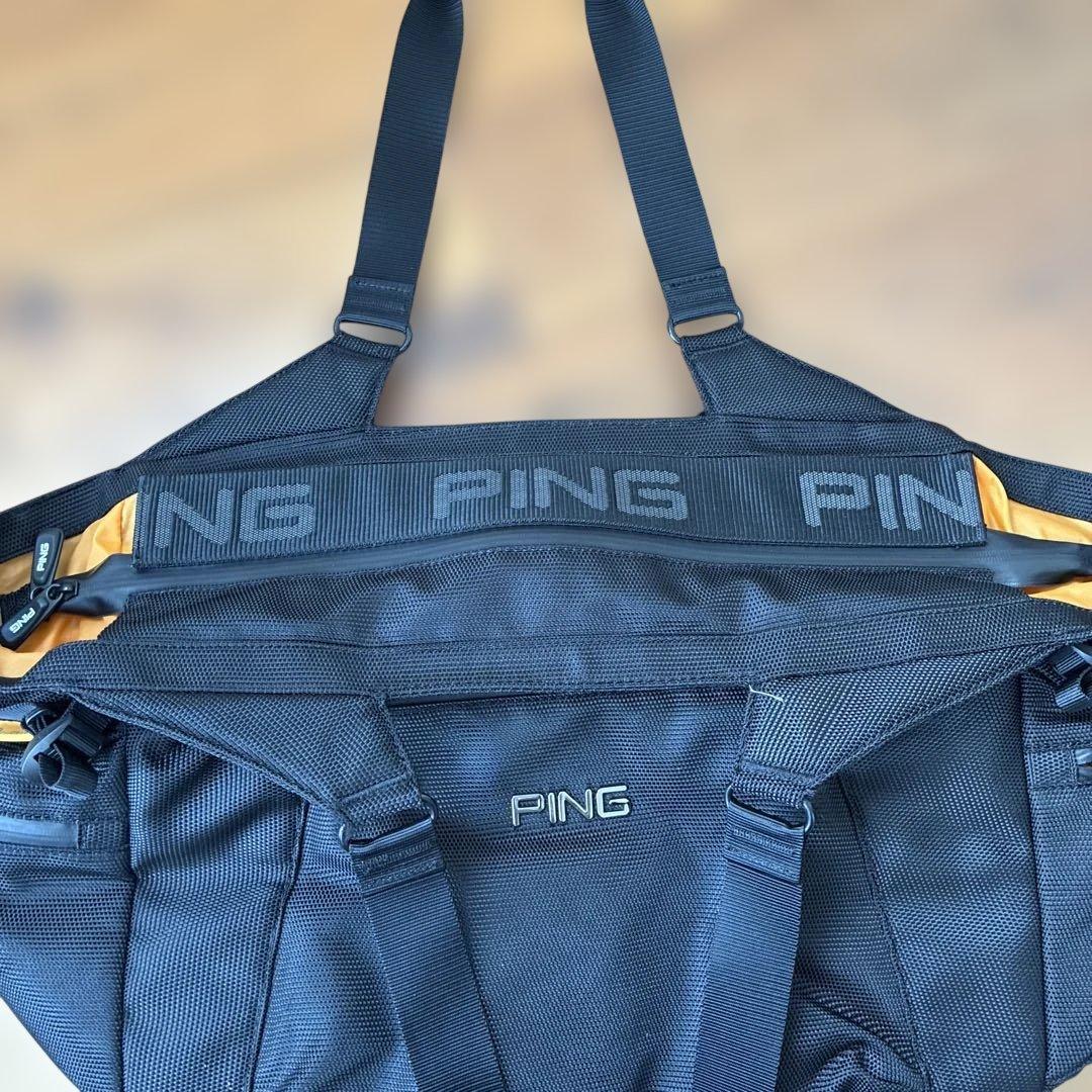 美品　PING [ピン] トートバッグ　ブラック　大容量