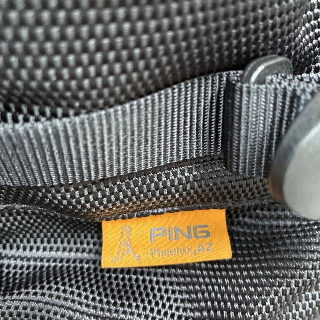 美品　PING [ピン] トートバッグ　ブラック　大容量