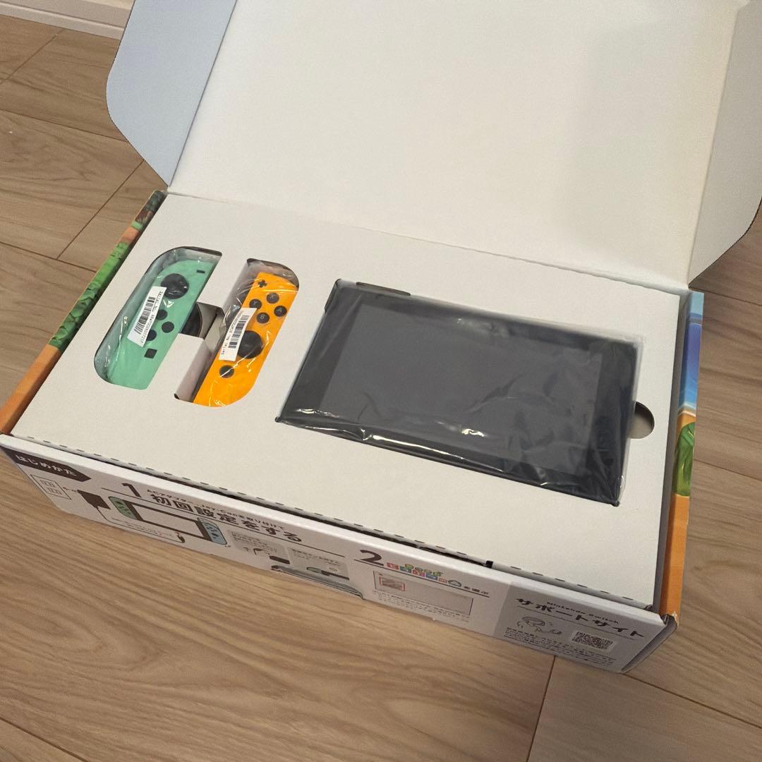 Nintendo Switch あつまれ どうぶつの森デザイン　ケース付き