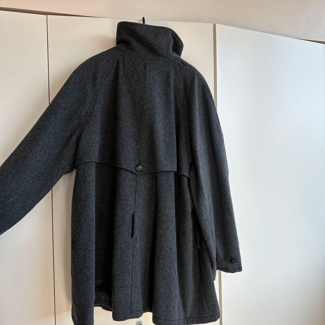 新品sold out PRANKPROJECTダークグレー ケープスタイルコート