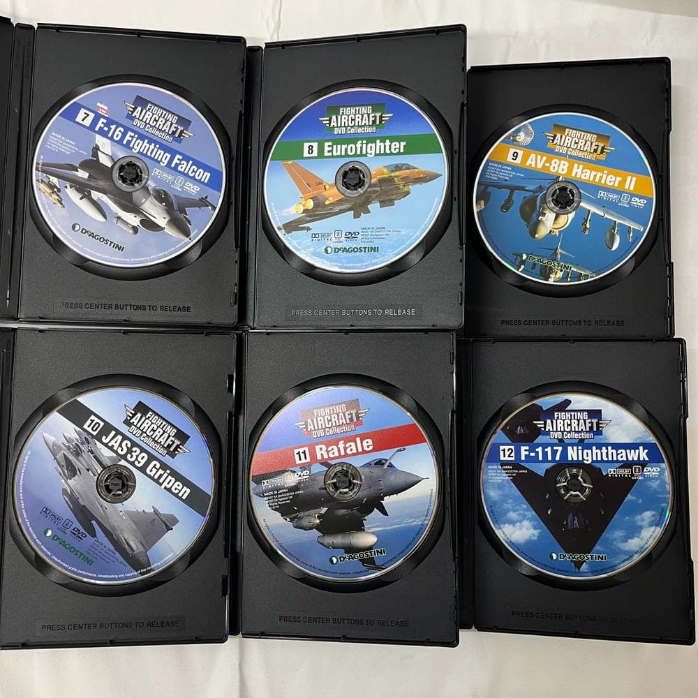 ◆FIGHTING AIRCRAFT DVD コレクション 全30巻02070