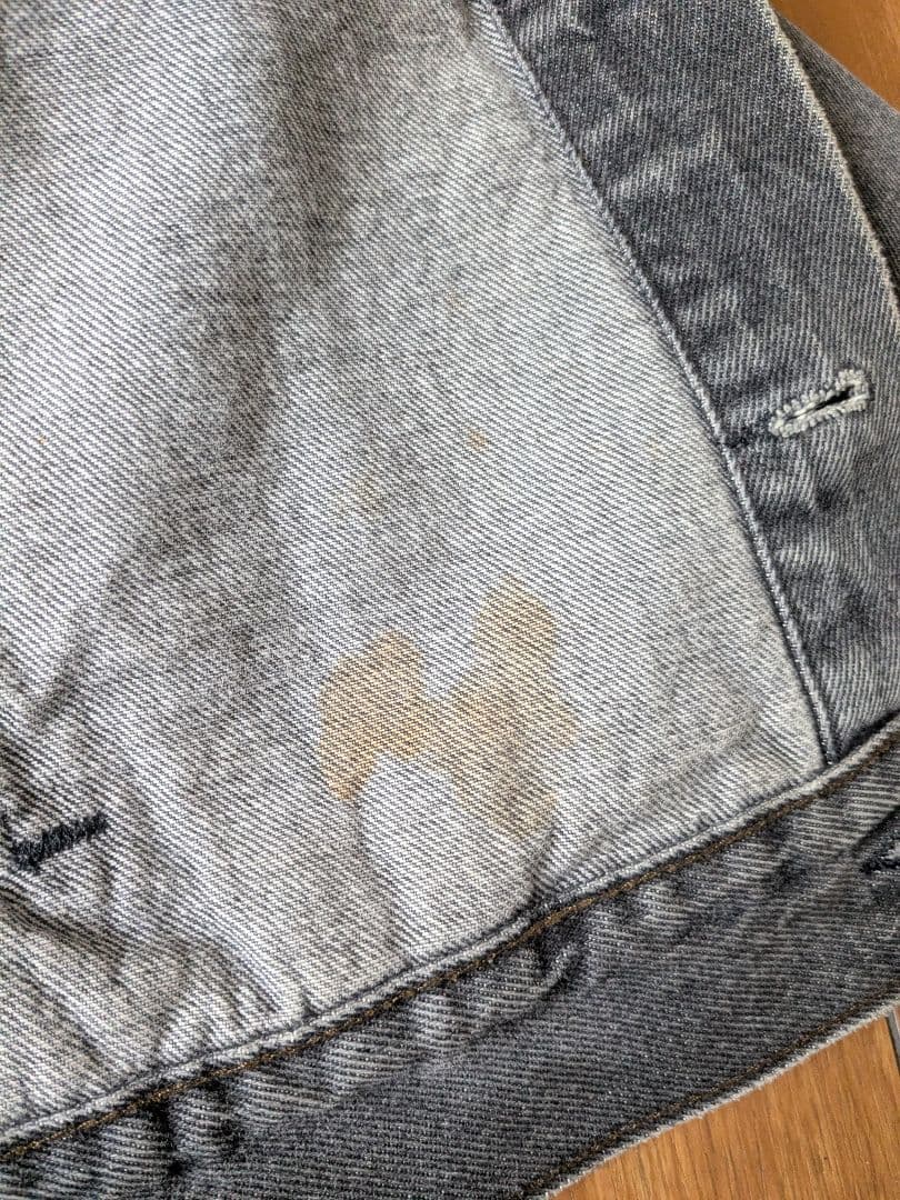 Levi's 80s 70506-0259 先染めブラックUSA製 サイズ40R