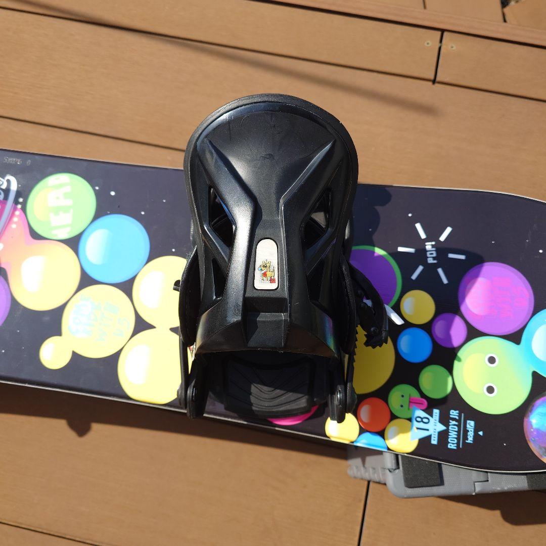 スノーボード ジュニア 2点セット HEAD 108cm ホットワックス済み