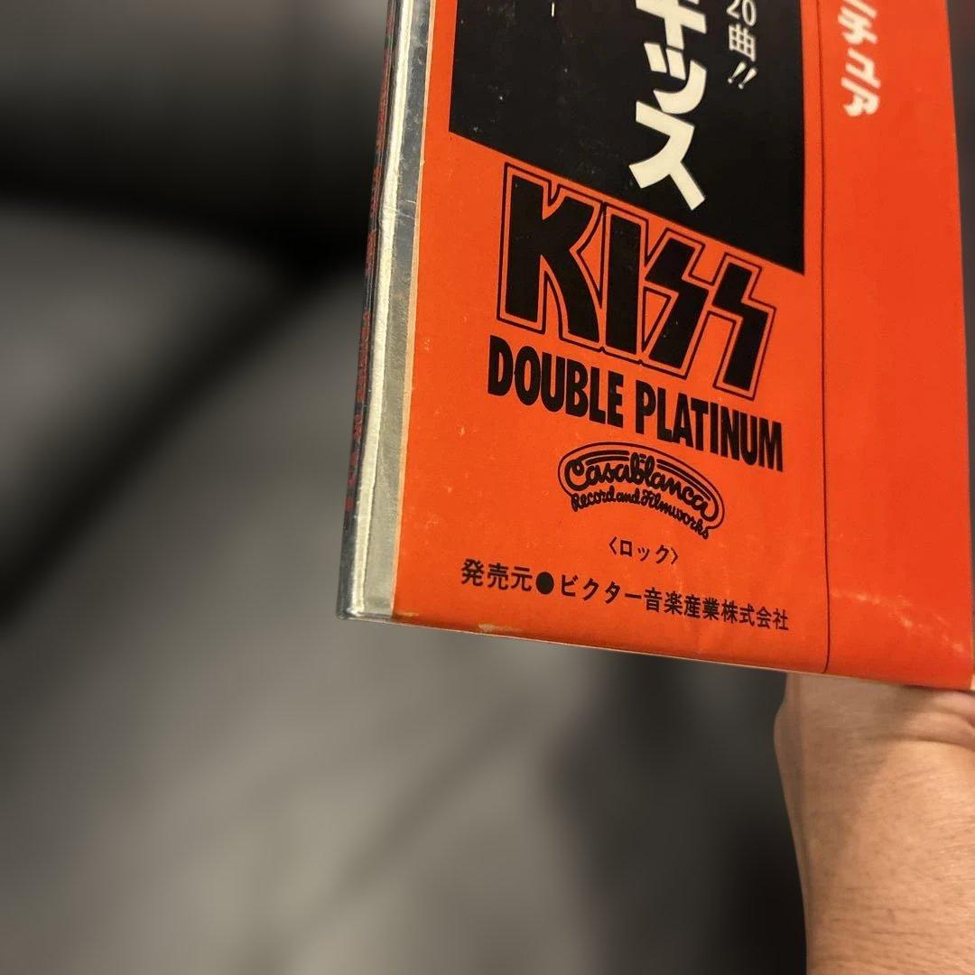 【希少・帯付き】KISS / ダブル・プラチナム　 2枚組LPレコード