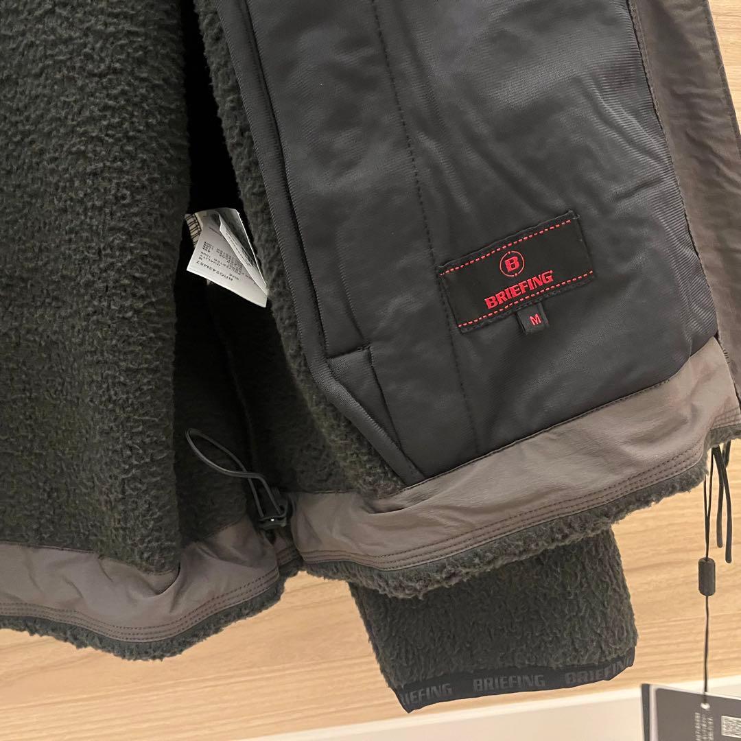 新品★49,500円 BRIEFING ボアフルジップパーカー ジャケット M
