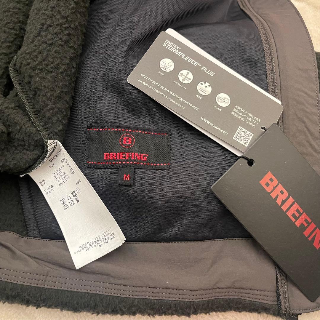 新品★49,500円 BRIEFING ボアフルジップパーカー ジャケット M