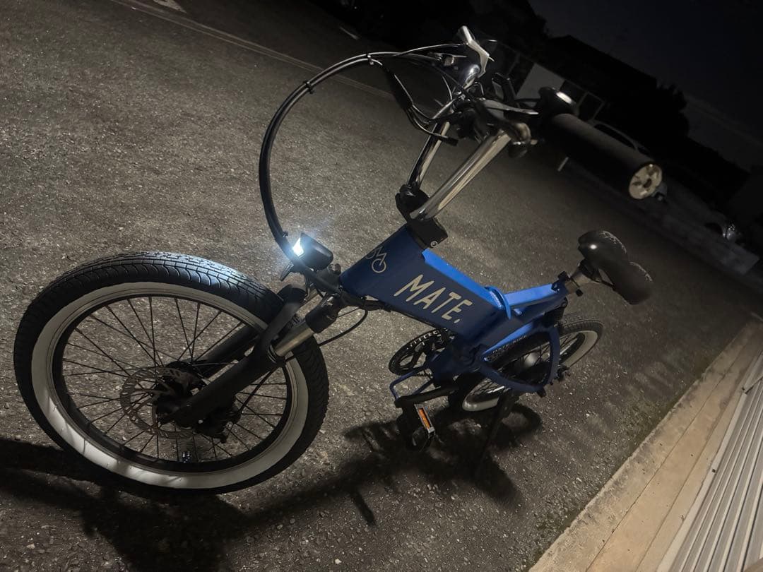 【正規 MATE CITY カスタム】電動アシスト自転車BMXハンドル 改造済