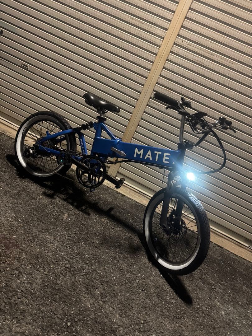 【正規 MATE CITY カスタム】電動アシスト自転車BMXハンドル 改造済