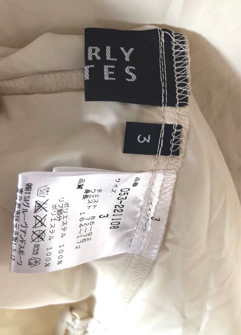 PEARLY GATES 蓄熱スニードハイネック（オフホワイト）