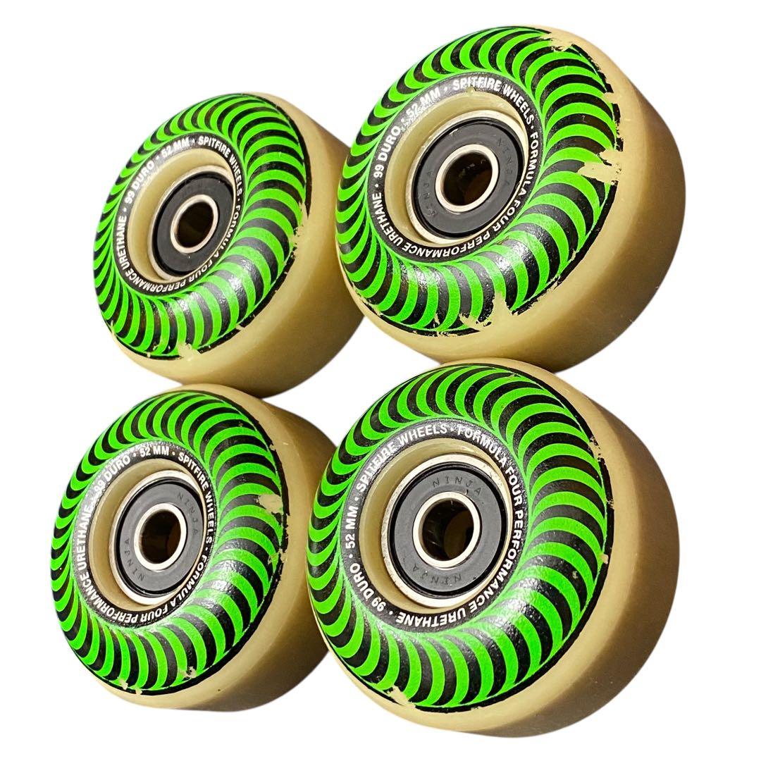 美品 SPITFIRE F4 99D CLASSIC GREEN 52MM