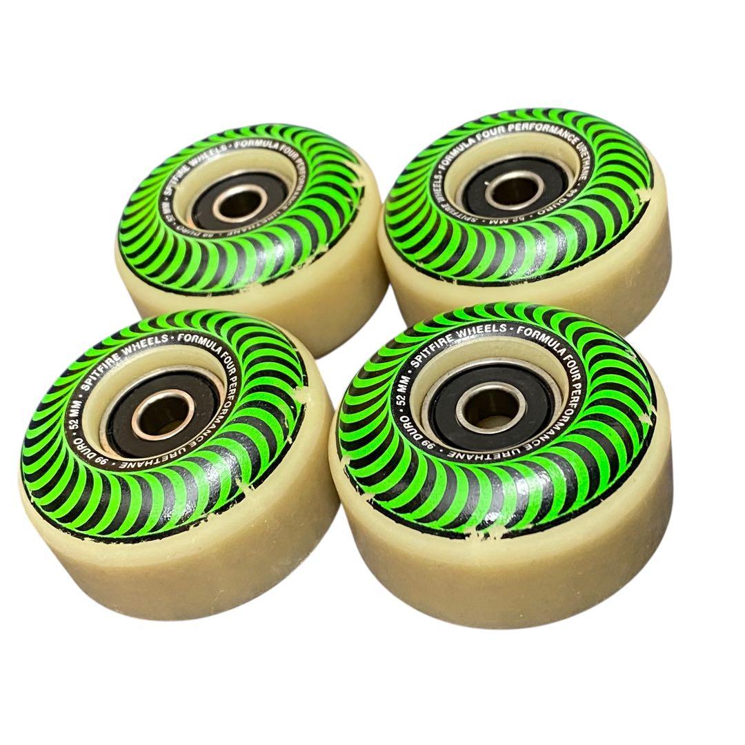 美品 SPITFIRE F4 99D CLASSIC GREEN 52MM