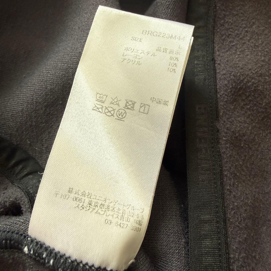 BRIEFING ブリーフィング　パーカー　プルオーバー　グレー　L〜XL相当