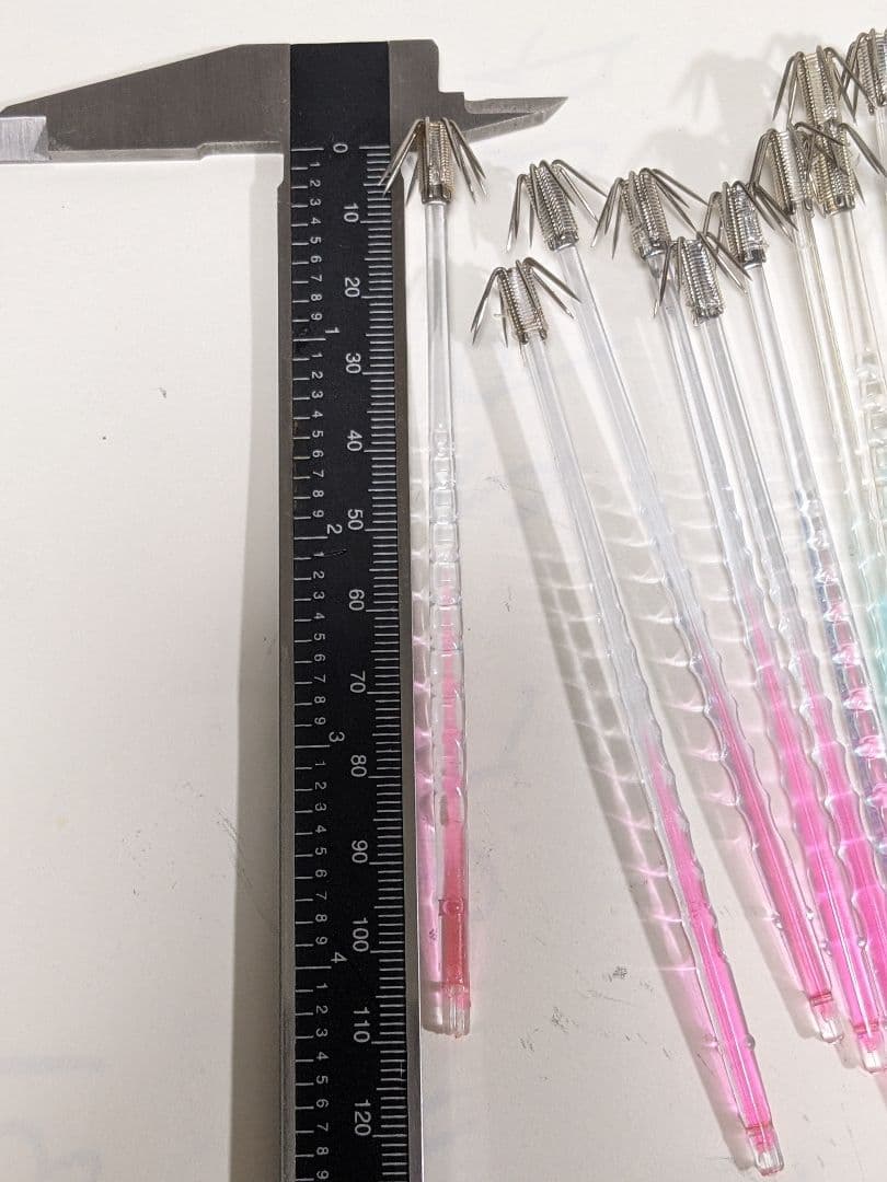 100本 11センチ イカヅノ プラヅノ ヤリイカ ヤマシタ ダイワ ヤマリア