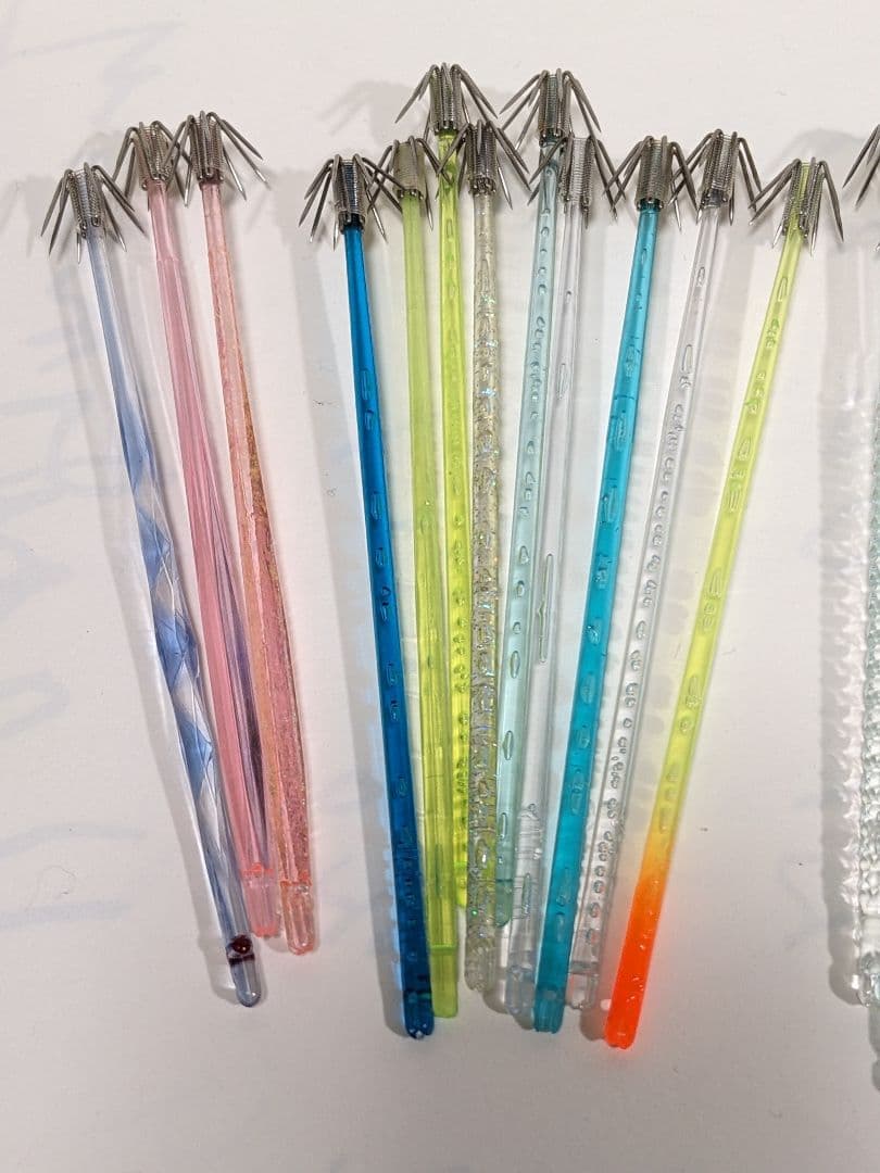 100本 11センチ イカヅノ プラヅノ ヤリイカ ヤマシタ ダイワ ヤマリア