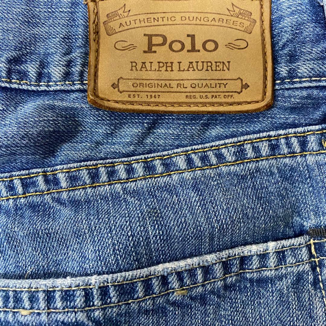 こ*ろ様 ポロラルフローレン ハンプトン ストレートデニムパンツ W36