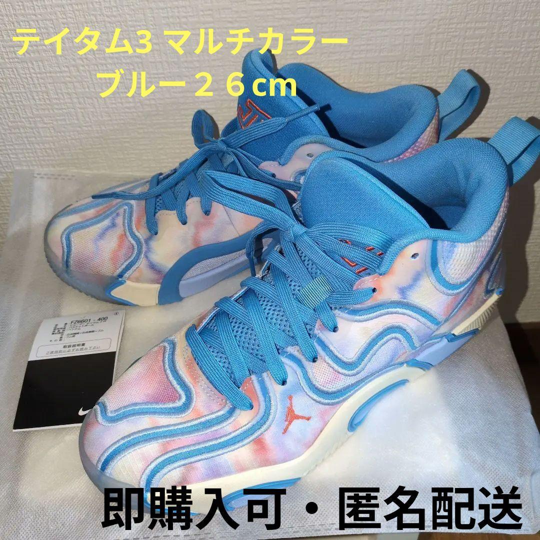 テイタム3 マルチカラー　ブルー２６cm